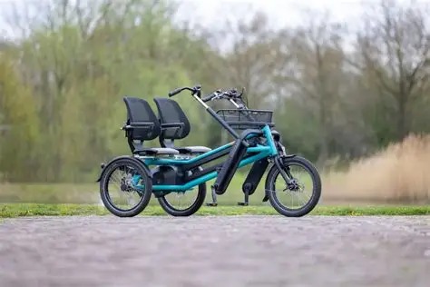 DUO-fiets close-up